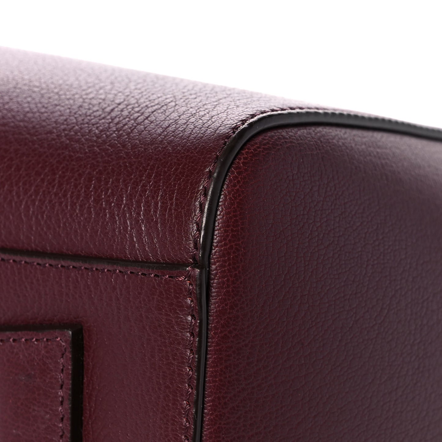 Sugar Goatskin Medium Antigona Oxblood
