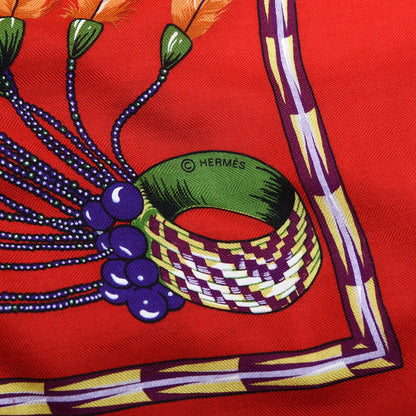 Hermes Cashmere Silk Brazil Shawl 140 5 of 5