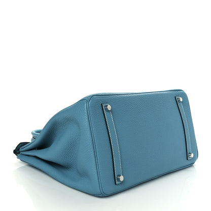 Hermes Togo Birkin 35 Blue Jean 4 of 30