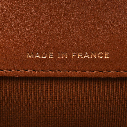 Chanel Lambskin Quilted Flap Card Holder Wallet Brown 7 of 9