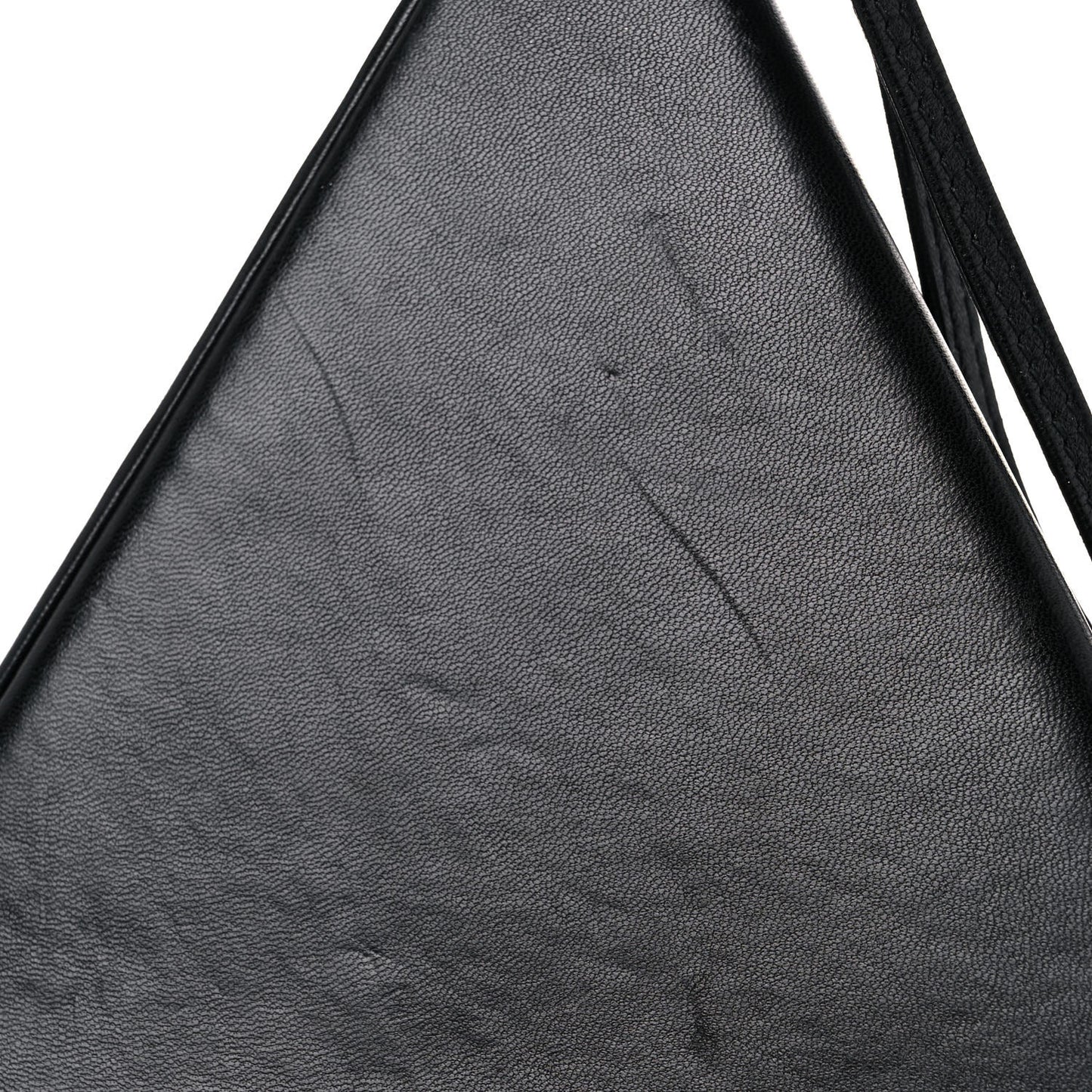 Lambskin Pyramid Clutch Black