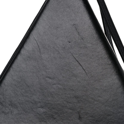 Saint Laurent Lambskin Pyramid Clutch Black 18 of 21