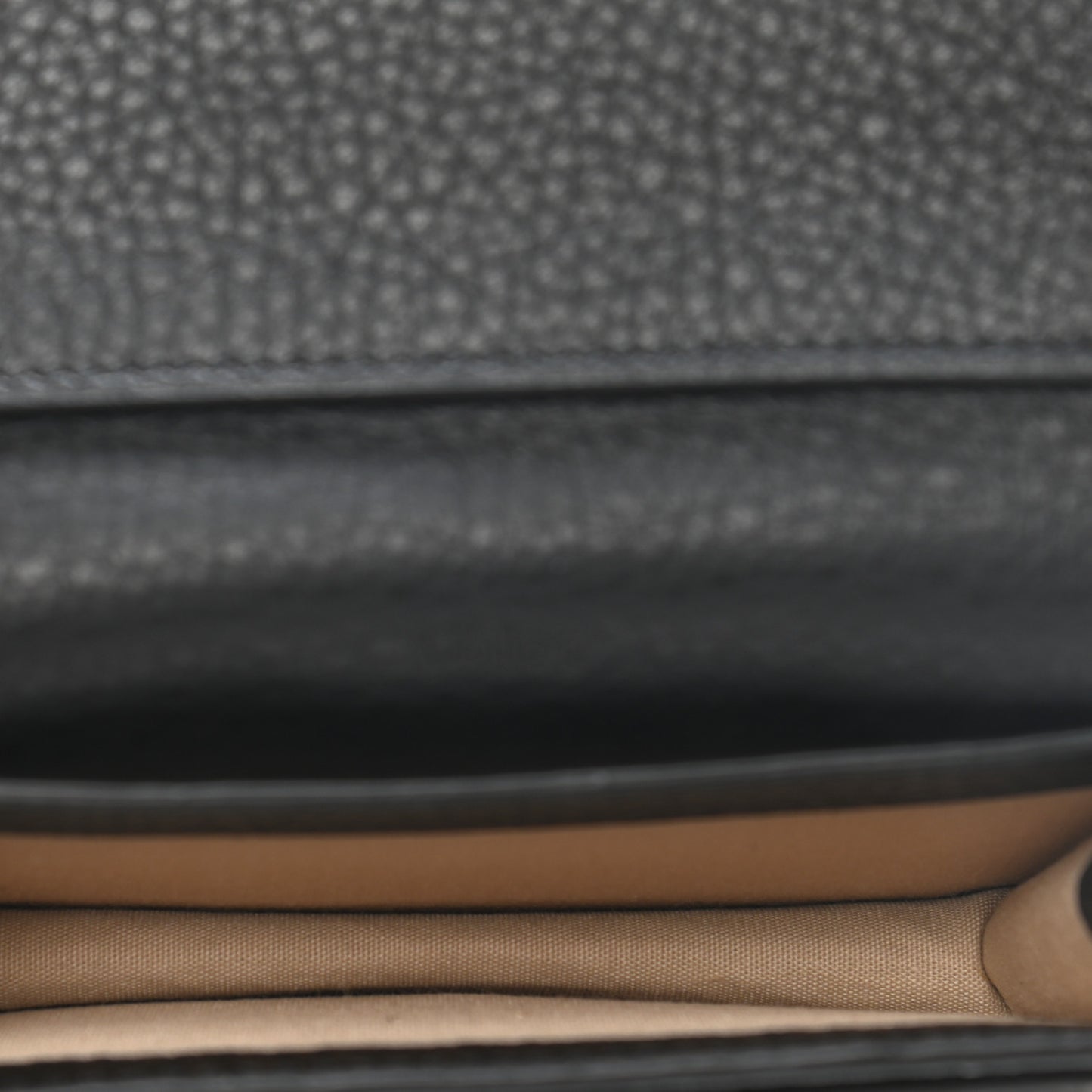 Calfskin Alphabet Card Holder Black