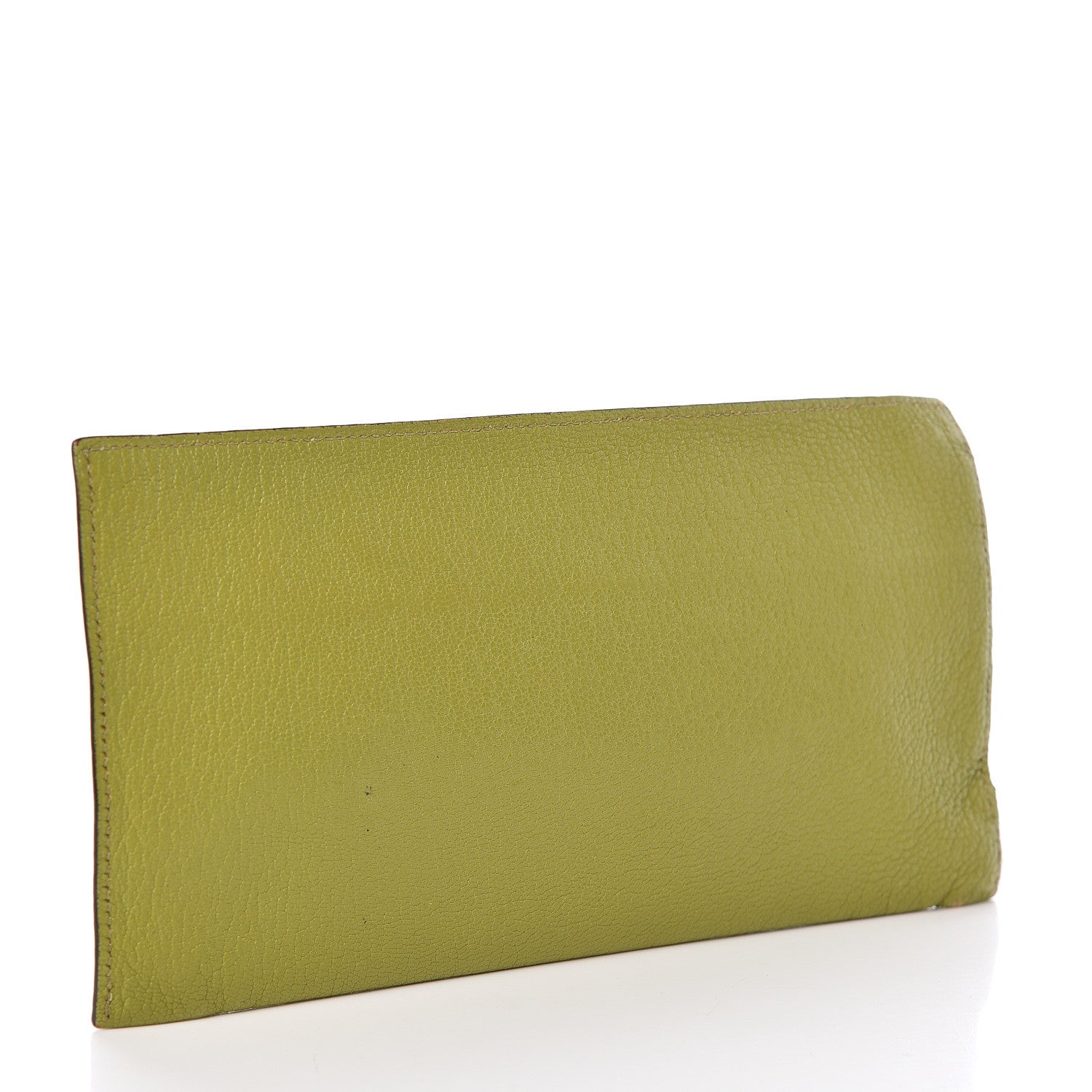 Hermes Chevre Mysore Zip Zap Vert Anis 4 of 8