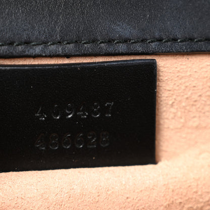 Gucci Guccissima Small Padlock Shoulder Bag Black 7 of 14
