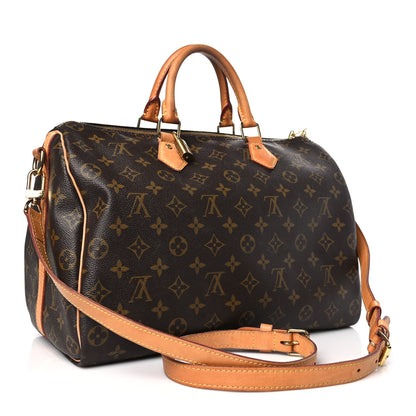 Louis Vuitton Monogram Speedy Bandouliere 35 4 of 25
