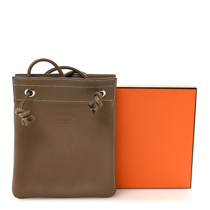 Hermes Milo Lambskin Swift Mini Aline Etoupe 10 of 10