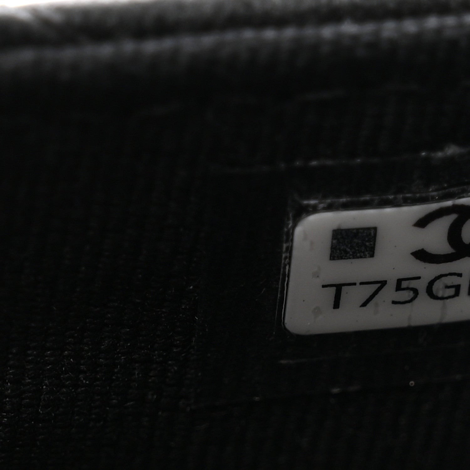 Chanel Lambskin Quilted Zip Card Holder So Black 7 of 7