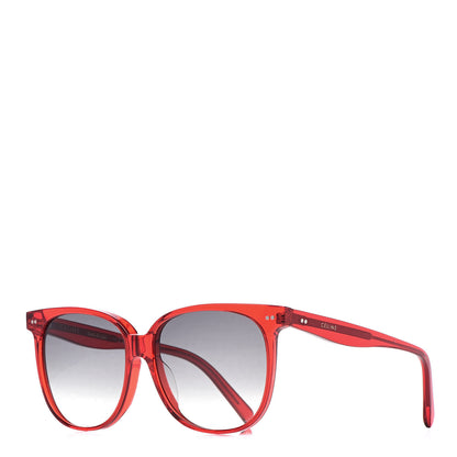 Celine Acetate CL40022F Sunglasses Red 1 of 7