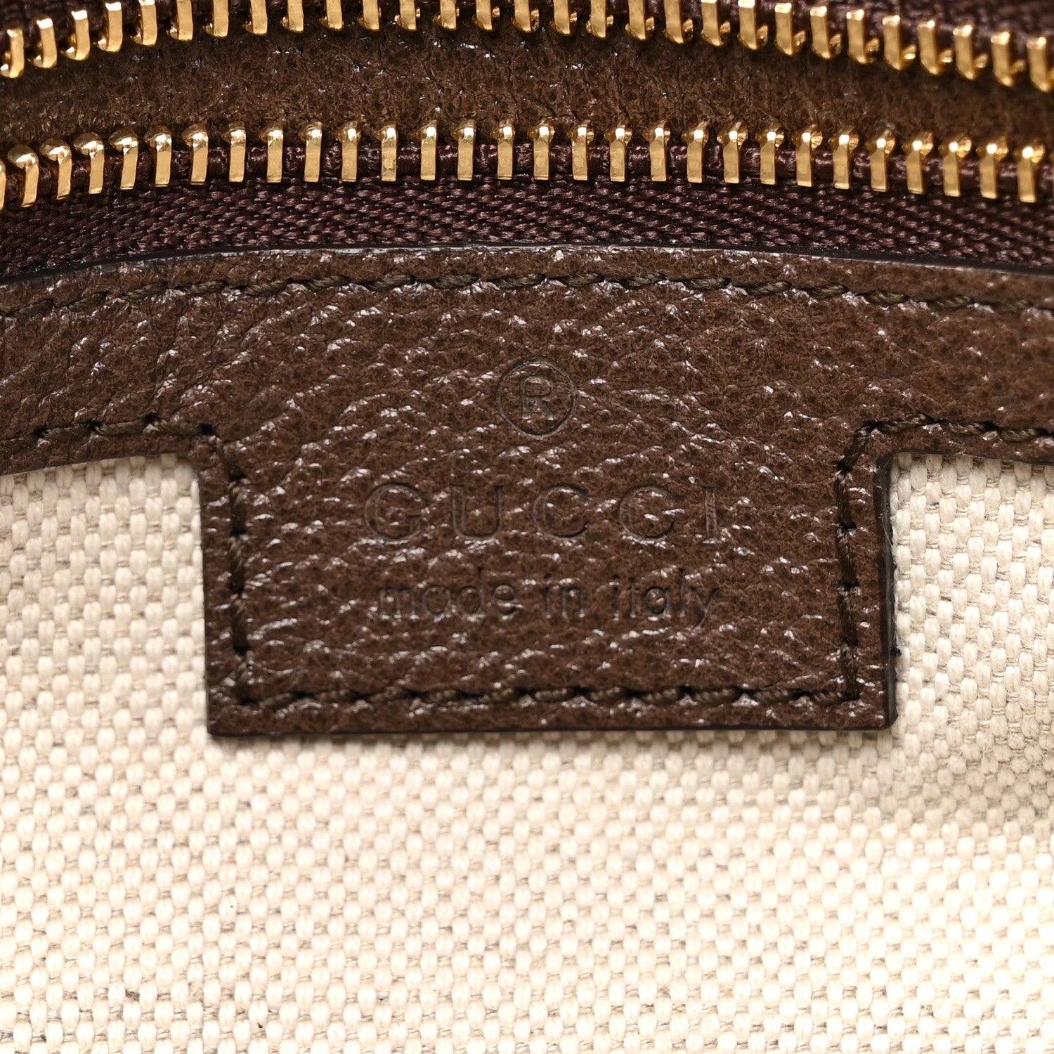 Gucci GG Supreme Monogram Textured Dollar Calfskin Blondie Chain Shoulder Flap Bag Beige Ebony New Acero 6 of 11