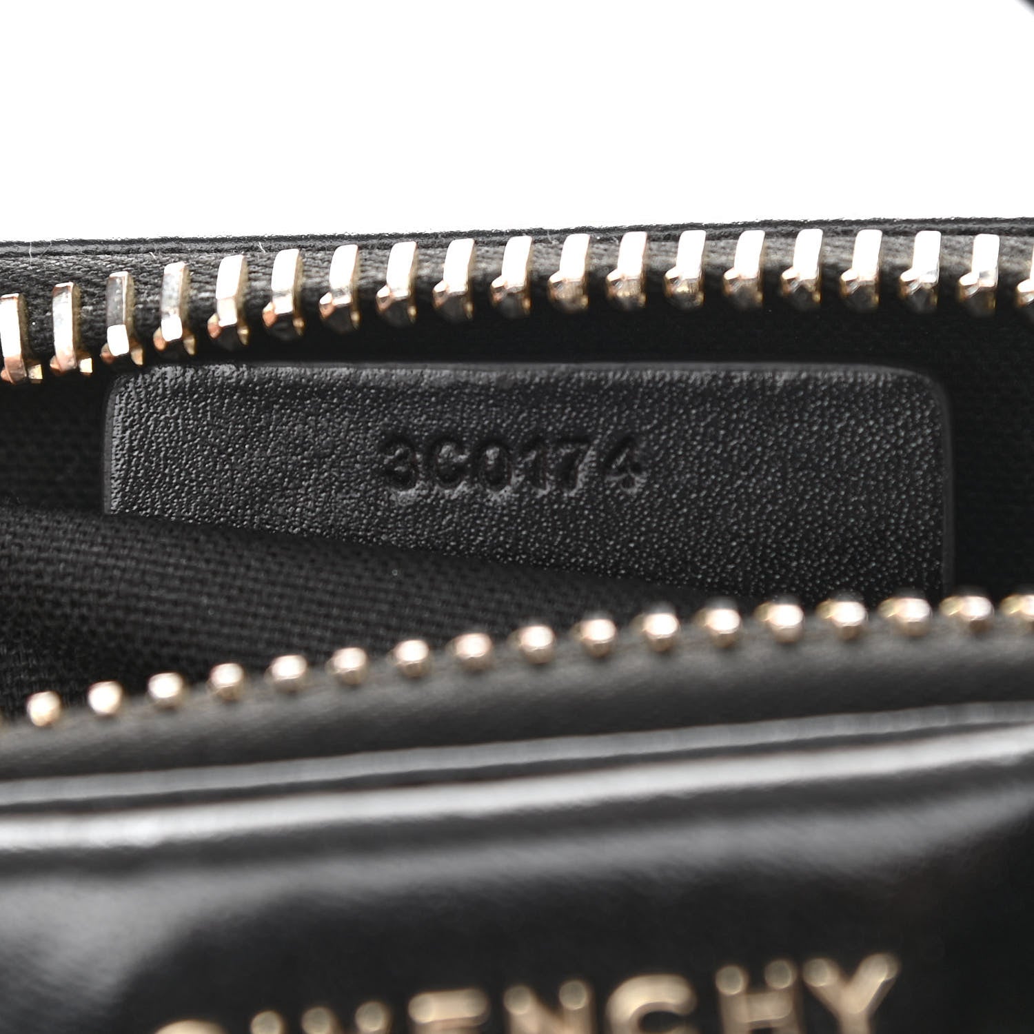 Givenchy Shiny Lord Calfskin Mini Antigona Black 6 of 11