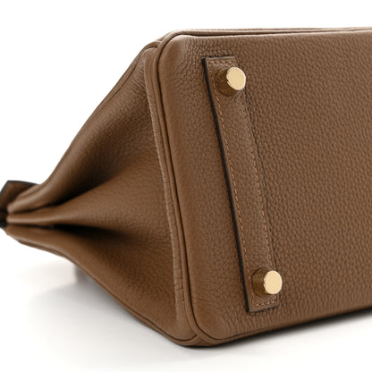 Hermes Togo Birkin 25 Alezan 7 of 9