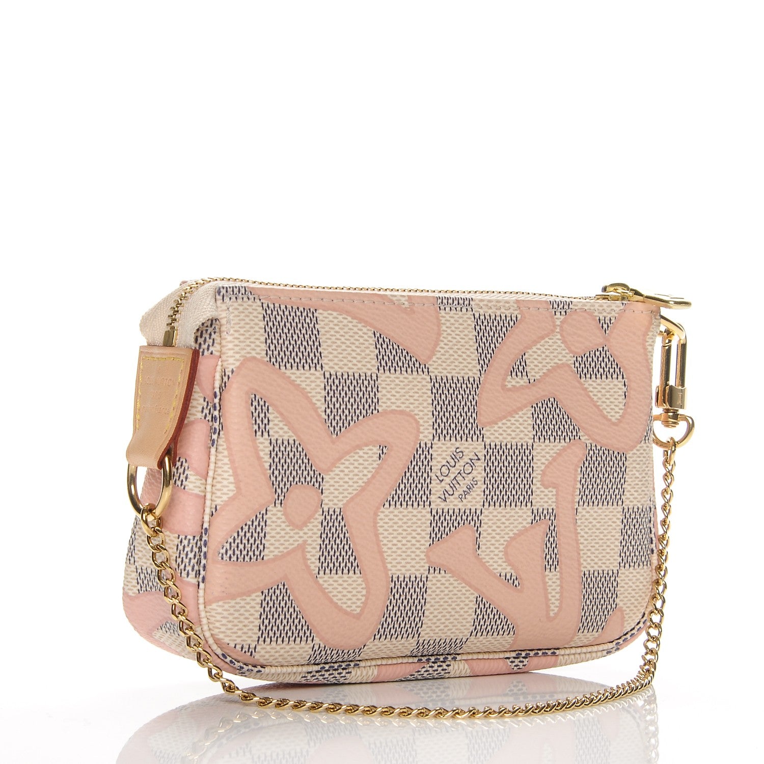 Louis Vuitton Damier Azur Tahitienne Mini Pochette Accessories 3 of 6