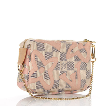 Louis Vuitton Damier Azur Tahitienne Mini Pochette Accessories 3 of 6