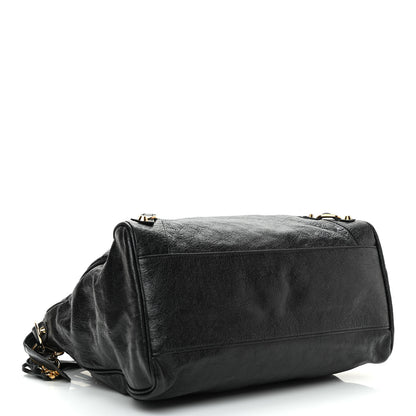 Balenciaga Agneau Classic Gold Hardware Velo Black 4 of 9