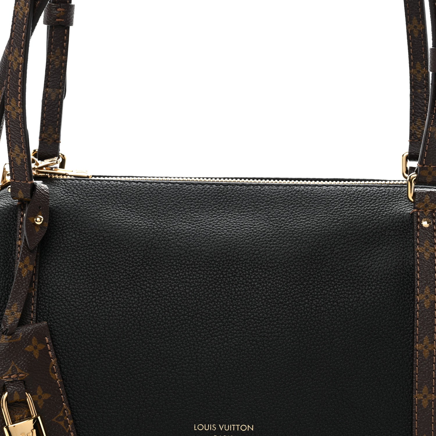 Louis Vuitton Calfskin Monogram Express PM Black 7 of 9