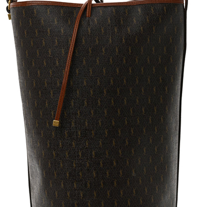Saint Laurent Le Monogramme Bucket Bag Chocolate Brun 9 of 17