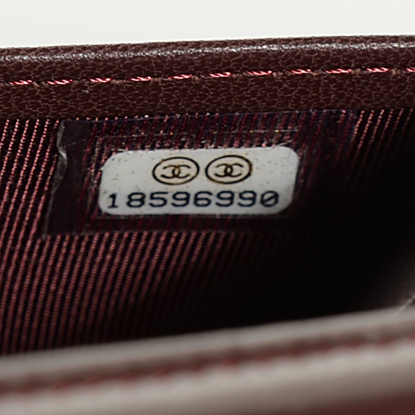 Lambskin Quilted Passport Holder Black