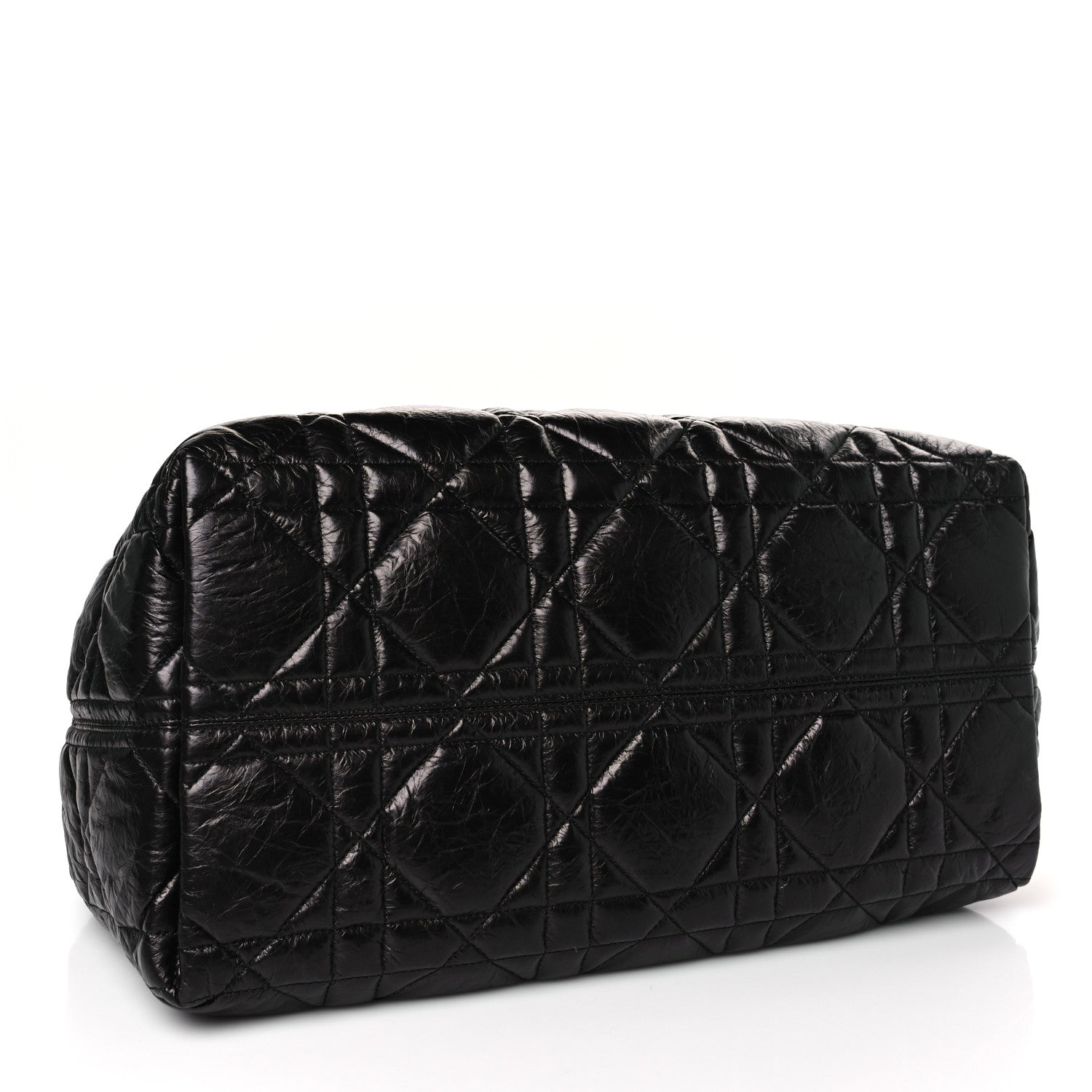 Christian Dior Crinkled Calfskin Macrocannage Large Toujours Black 5 of 10