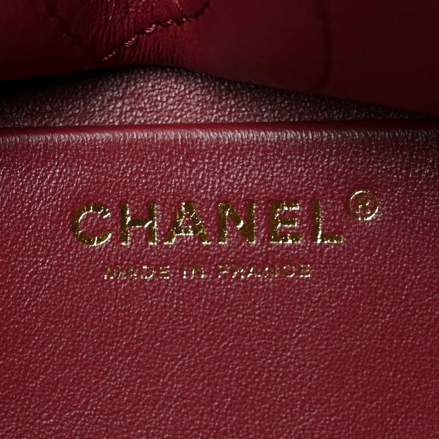 Chanel Grained Calfskin Small Souplissimo Maxi Flap Burgundy 6 of 10