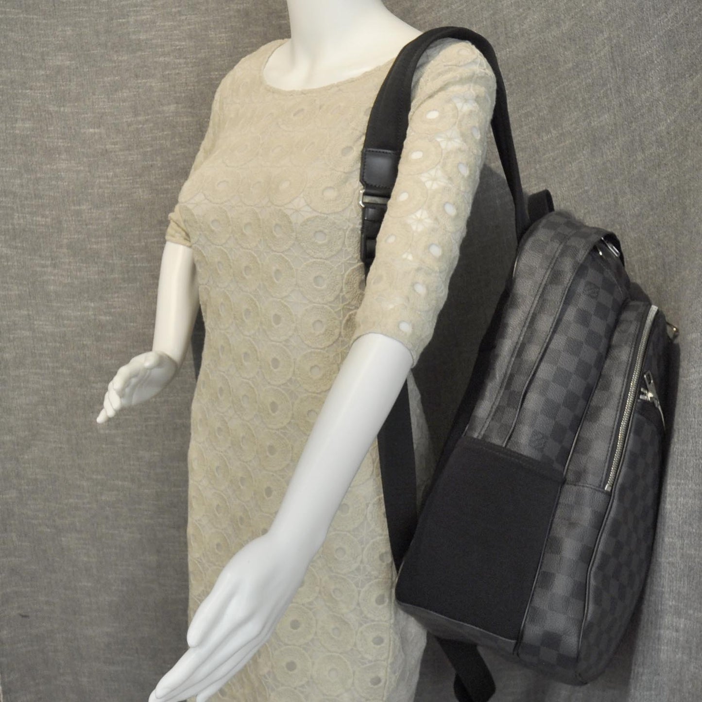 Damier Graphite Michael Backpack