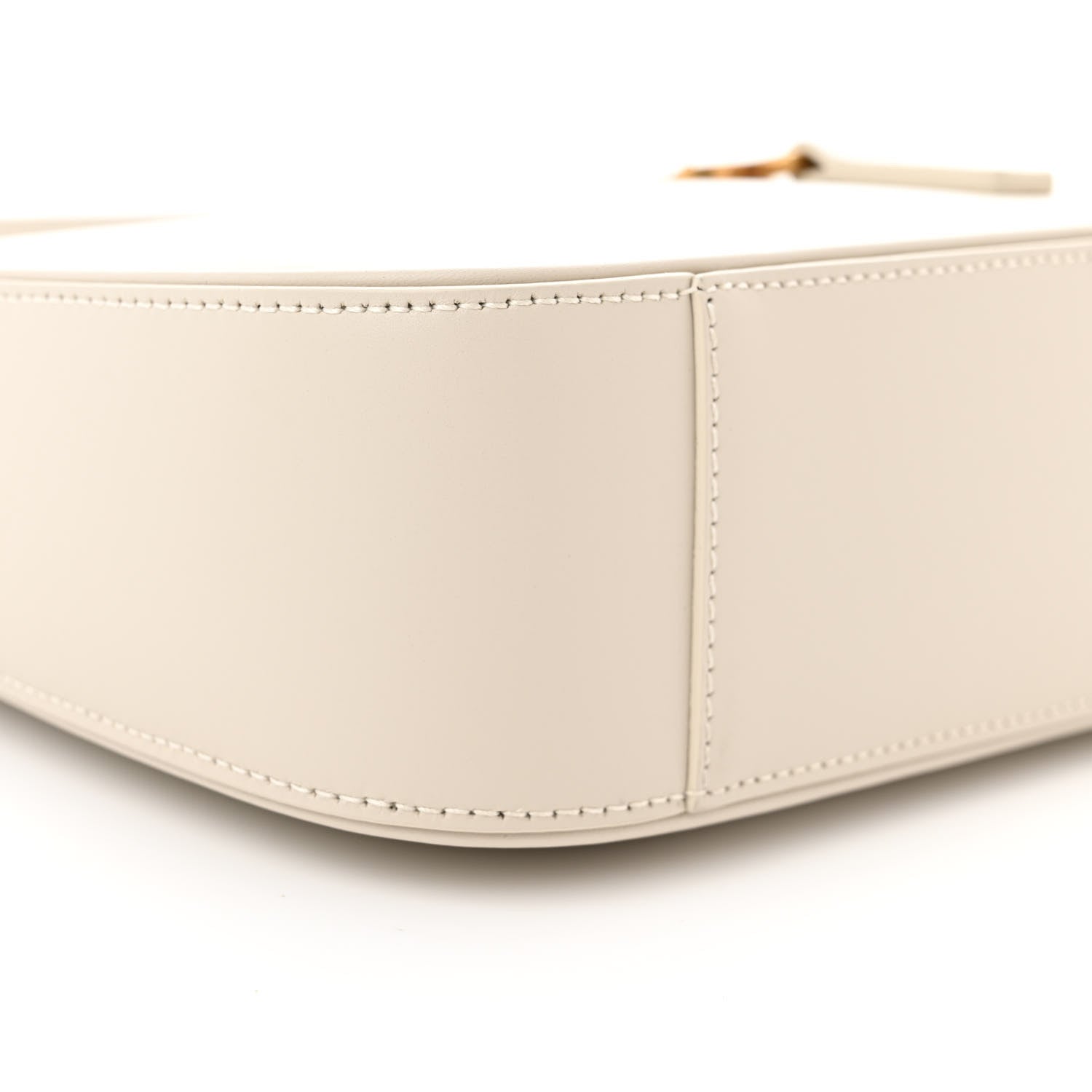 Saint Laurent Smooth Calfskin Le 5 A 7 Hobo Blanc Vintage 8 of 10