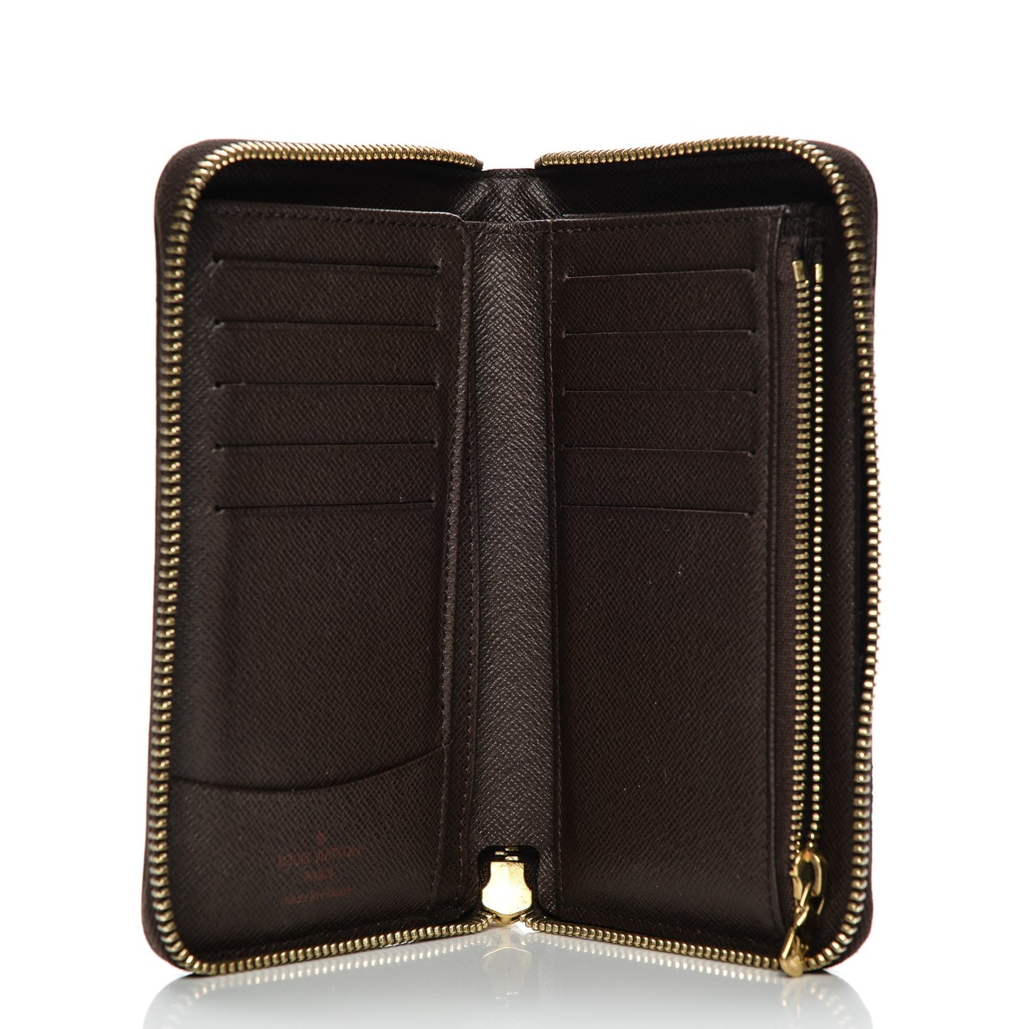 Damier Ebene Zippy Compact Wallet