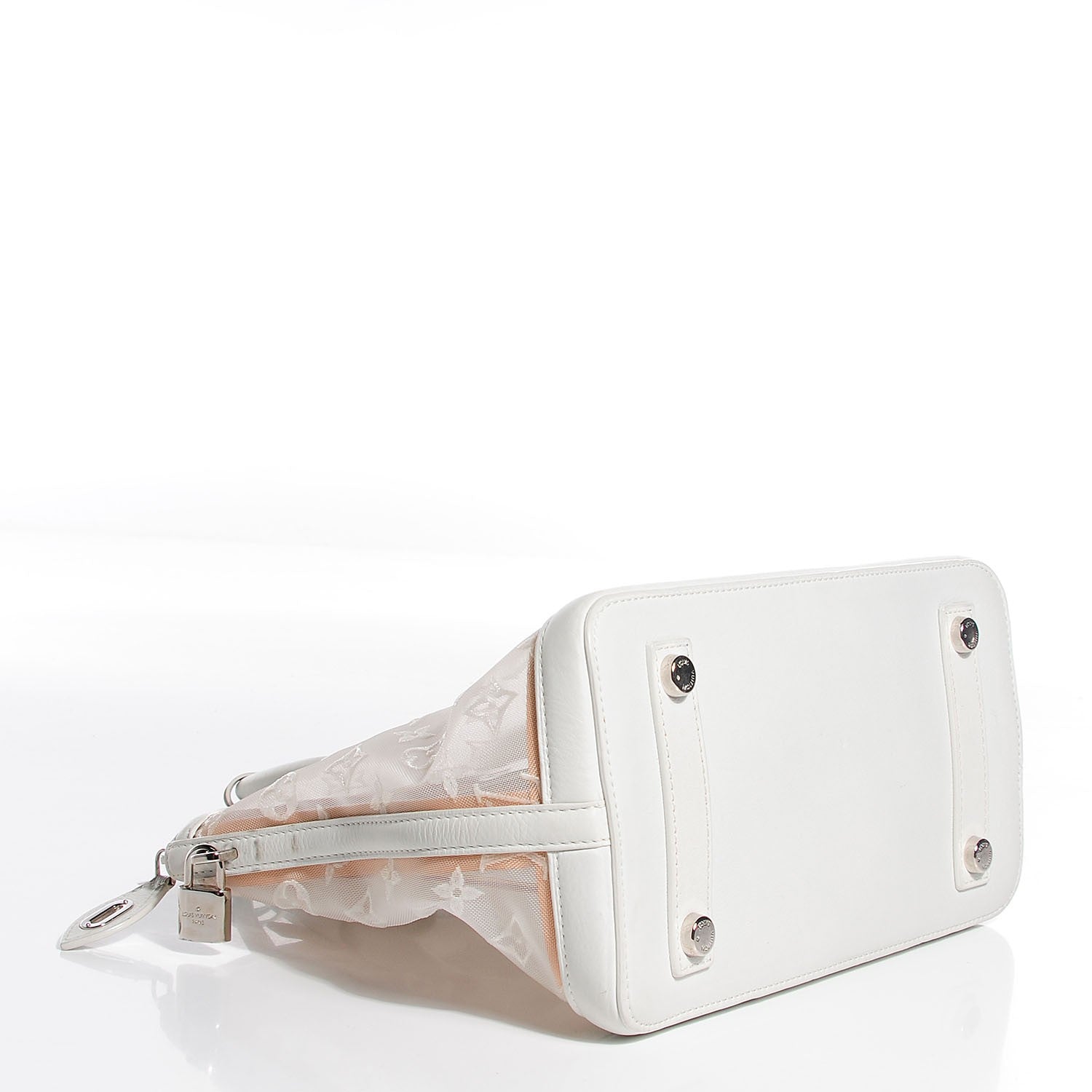 Louis Vuitton Monogram Transparence Lockit White 11 of 14