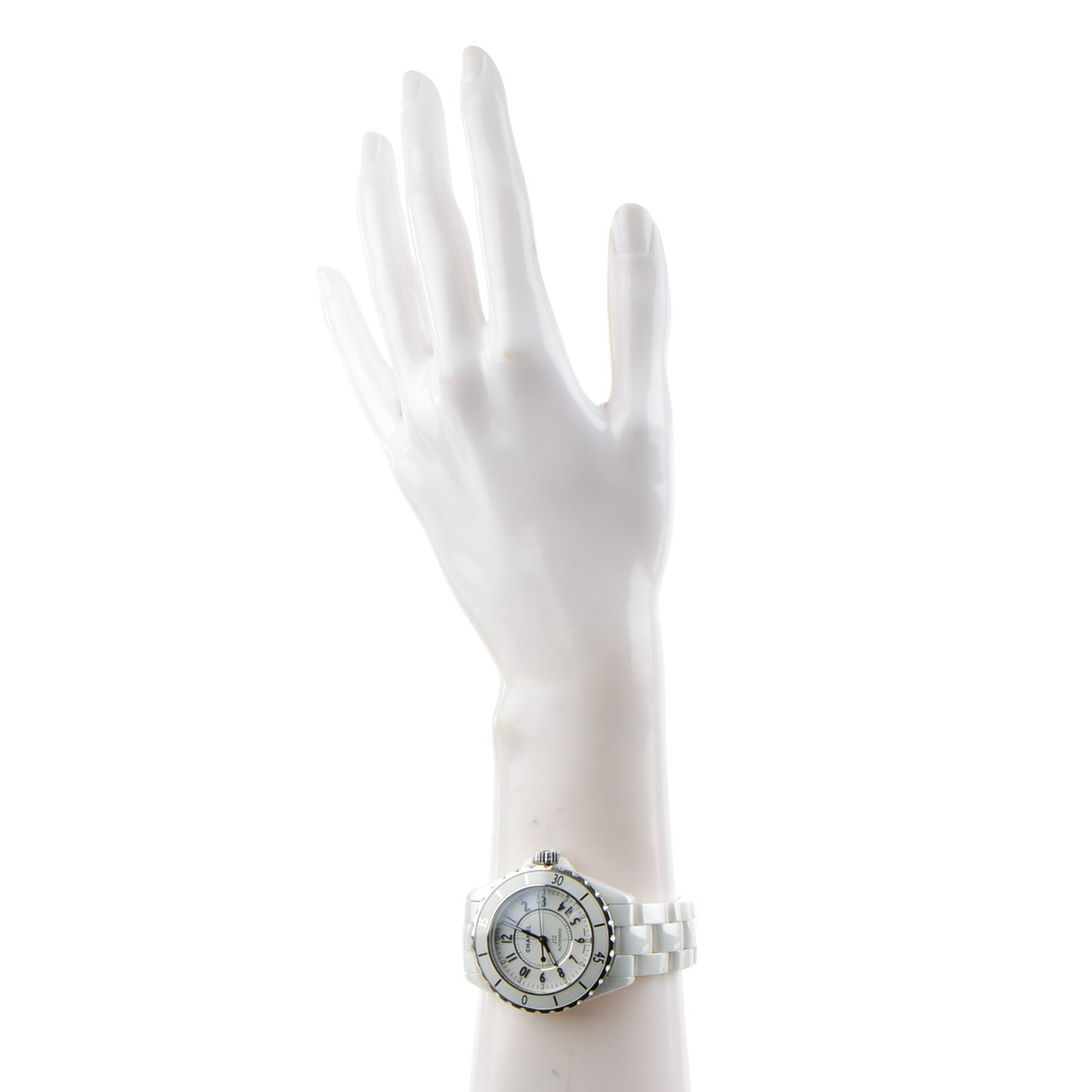 Stainless Steel Ceramic 38mm J12 Automatic Watch White