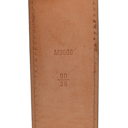 Louis Vuitton Monogram 40mm LV Initiales Belt 90 36 5 of 9