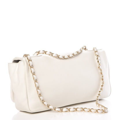 Chanel Calfskin Metal Mosaic Flap White 3 of 15