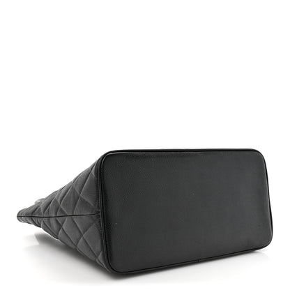 Chanel Caviar Quilted Medallion Tote Black 4 of 12