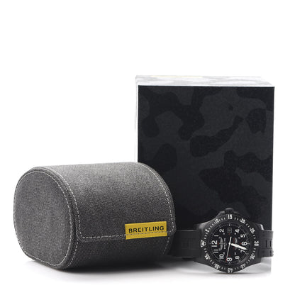 Breitling Breitlight Rubber 45mm Colt Skyracer Quartz Watch Black X74320 6 of 6