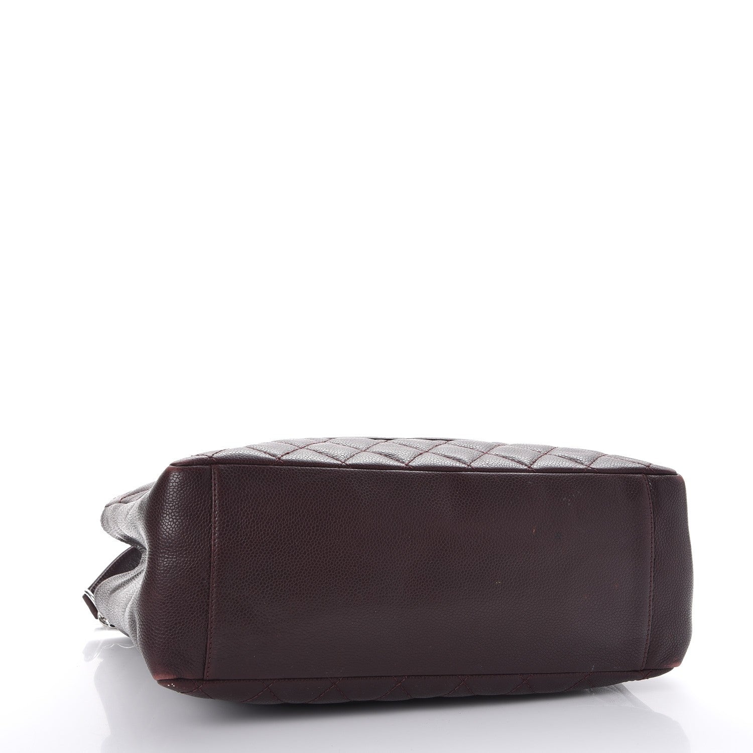 Chanel Caviar Quilted Grand Shopping Tote GST Dark Burgundy 4 of 21