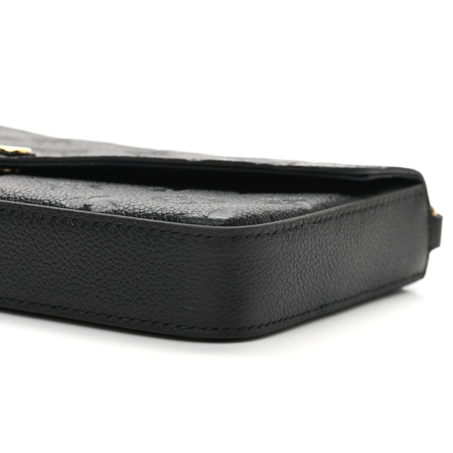 Empreinte Pochette Felicie Chain Wallet Black