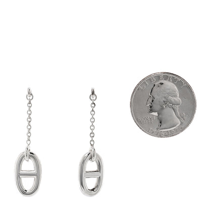 Hermes Sterling Silver Farandole Drop Earrings 2 of 6