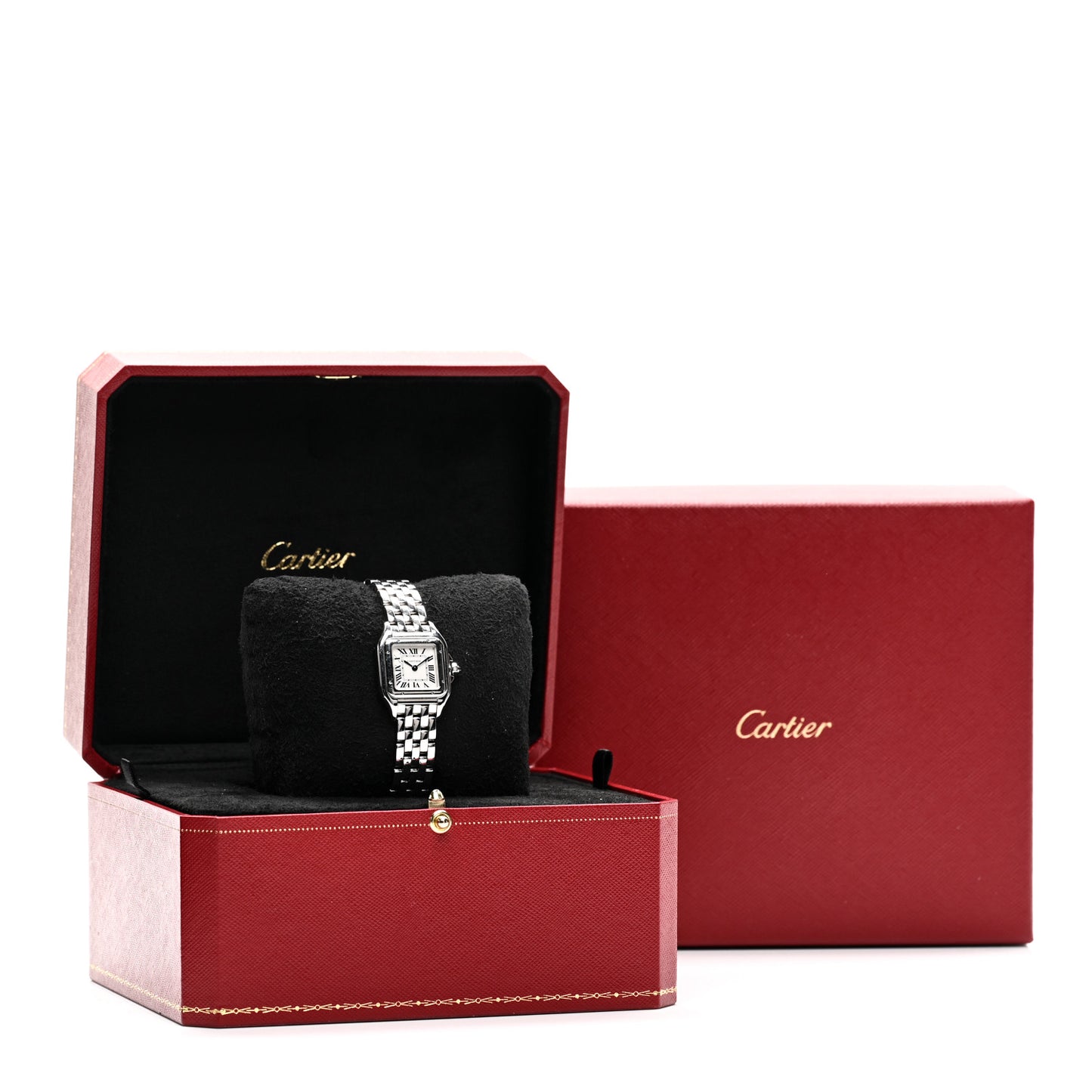 Stainless Steel 22mm Panthere Quartz Watch