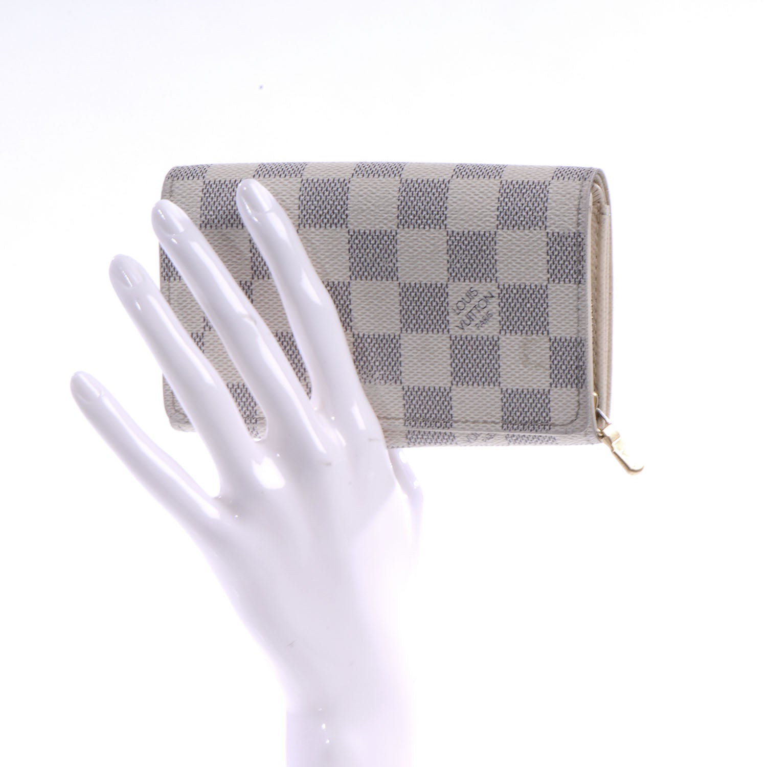 Louis Vuitton Damier Azur Tresor Wallet 2 of 7