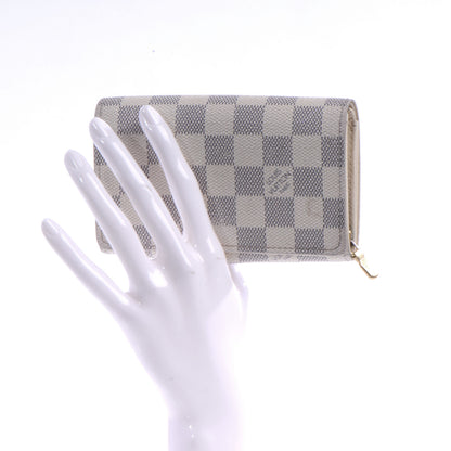Louis Vuitton Damier Azur Tresor Wallet 2 of 7