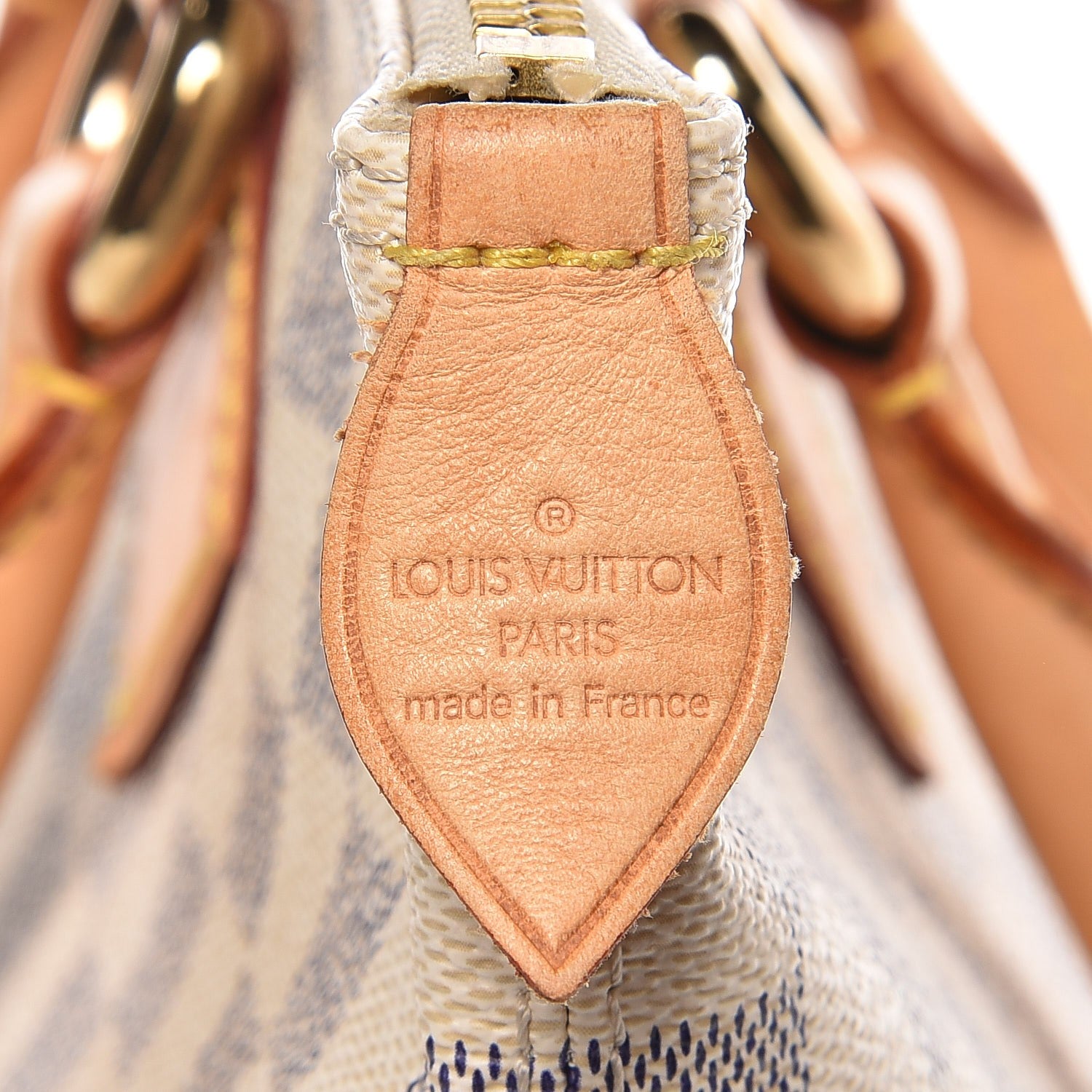 Louis Vuitton Damier Azur Saleya PM 6 of 12