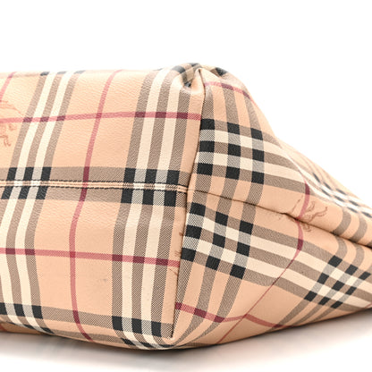 Burberry Haymarket Check Medium Salisbury Tote Chocolate 10 of 10