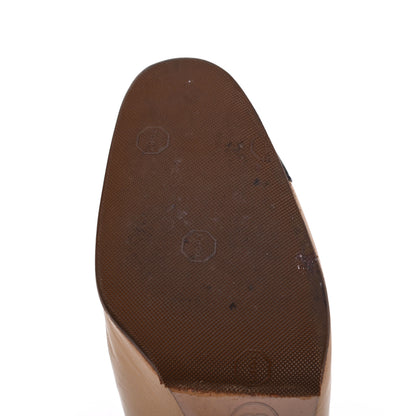 Chanel Lambskin Cap Toe CC Pumps 36 Beige Black 11 of 22