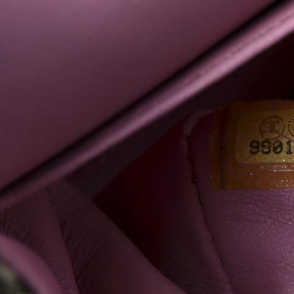 Chanel Tweed Quilted Medium Double Flap Light Pink Multicolor 7 of 13