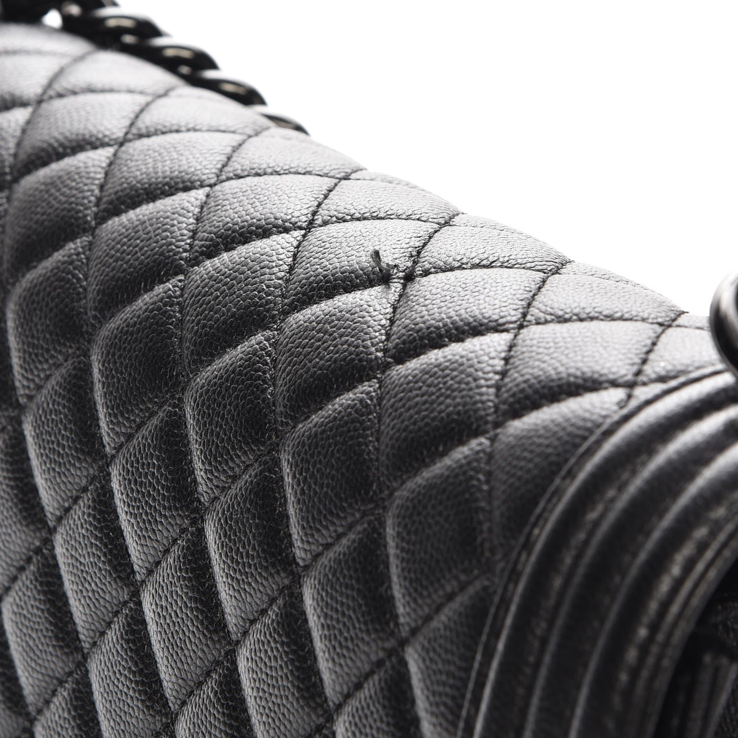 Chanel Caviar Quilted New Medium Boy Flap So Black 9 of 11