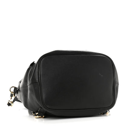 Chloe Suede Calfskin Small Faye Backpack Black 4 of 14