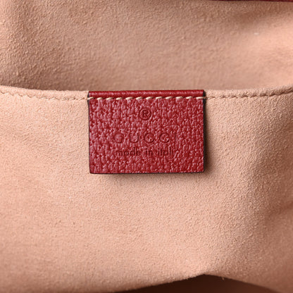 Gucci GG Supreme Monogram Flora Web Small Ophidia Tote Bag Red 6 of 11