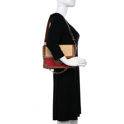 Louis Vuitton Taurillon Dauphine MM Panama Scarlet 2 of 11