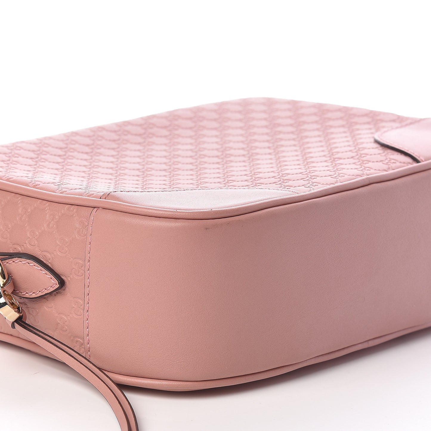 Soft Microguccissima Mini Bree Messenger Bag Soft Pink