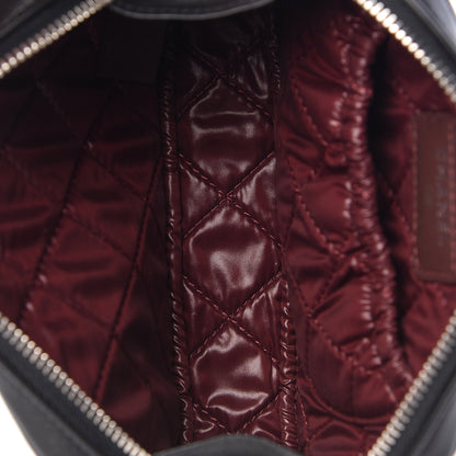Chanel Lambskin Quilted Small Curvy Pouch Cosmetic Case Black 5 of 8