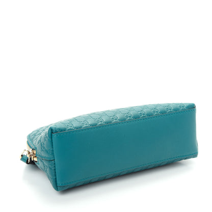 Gucci Microguccissima GG Cosmetic Case Deep Cobalt 4 of 8